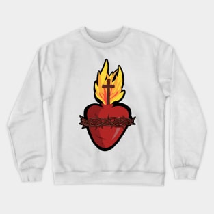 His Sacred Heart Crewneck Sweatshirt